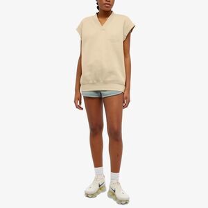 Fear of God Essentials V-Neck Cotton Blend Sweatshirt Vest women's medium NEW